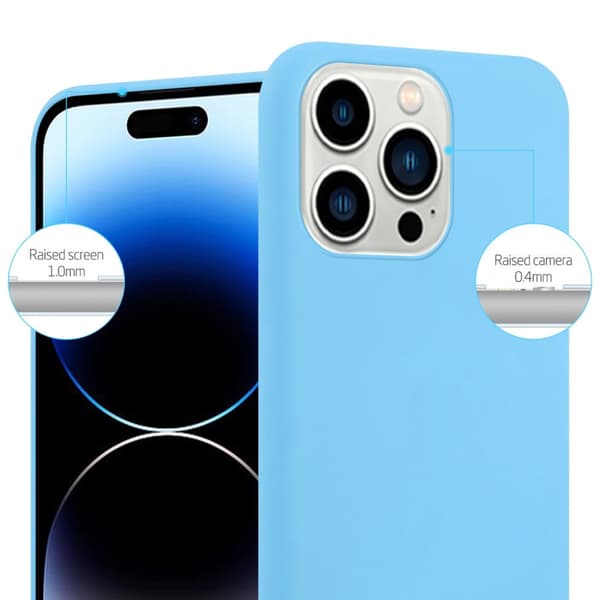 iPhone 14 PRO Skal Fodral Case Cover Mobilskydd av flexibelt TPU-silikon