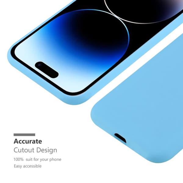iPhone 14 PRO Skal Fodral Case Cover Mobilskydd av flexibelt TPU-silikon