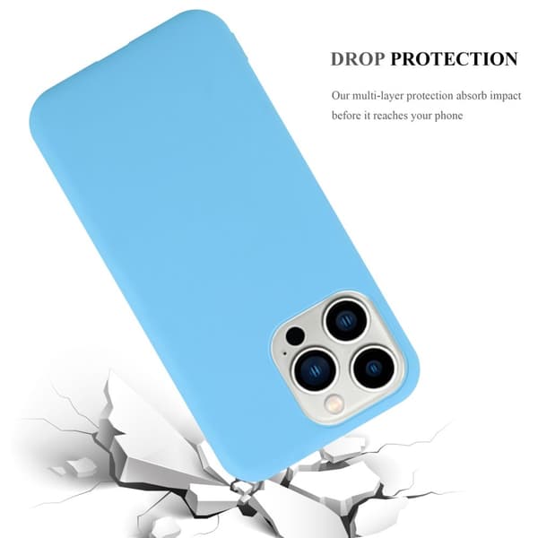 iPhone 14 PRO Skal Fodral Case Cover Mobilskydd av flexibelt TPU-silikon