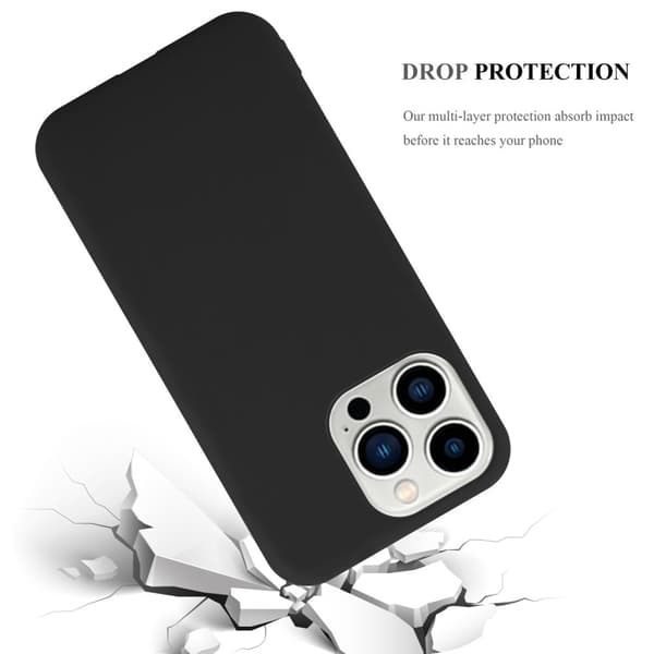 iPhone 14 PRO Skal Fodral Case Cover Mobilskydd av flexibelt TPU-silikon
