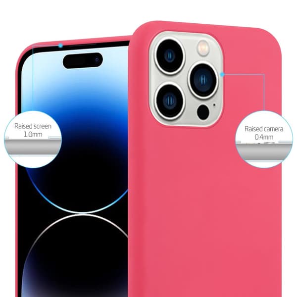 iPhone 14 PRO Skal Fodral Case Cover Mobilskydd av flexibelt TPU-silikon