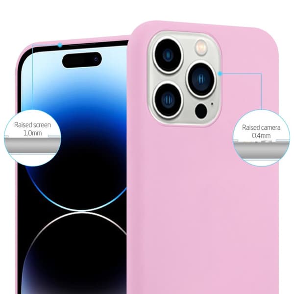iPhone 14 PRO Skal Fodral Case Cover Mobilskydd av flexibelt TPU-silikon