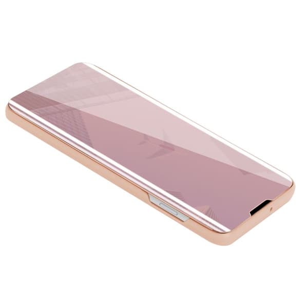Etui for iPhone 14 PRO Deksel Clear View Mirror Beskyttelsesetui med stativfunksjon 360 graders beskyttelse
