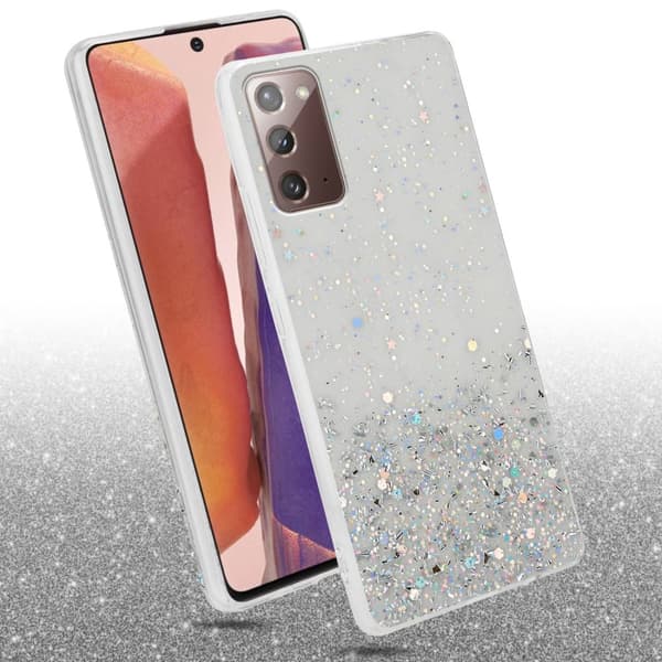 Deksel til Samsung Galaxy NOTE 20 med glitrende glitter