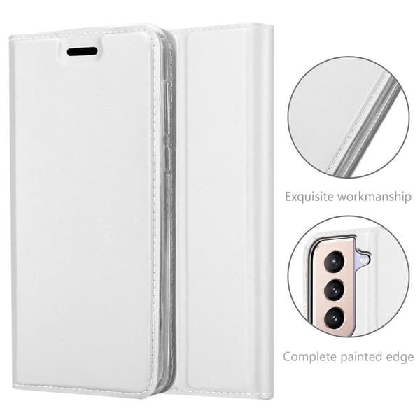 Deksel til Samsung Galaxy S21 PLUS Lommebokdeksel med magnetisk lukking, stativfunksjon og kortlomme