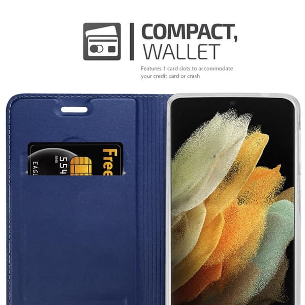 Samsung Galaxy S21 ULTRA Suojakotelo Suojakuori Lompakkokotelo Matkapuhelinkotelo jossa magneettisuljenta, jalusta-toiminto ja korttitasku