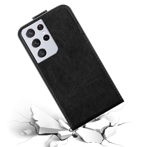 Deksel til Samsung Galaxy S21 ULTRA Flip Etui med magnetisk lukking