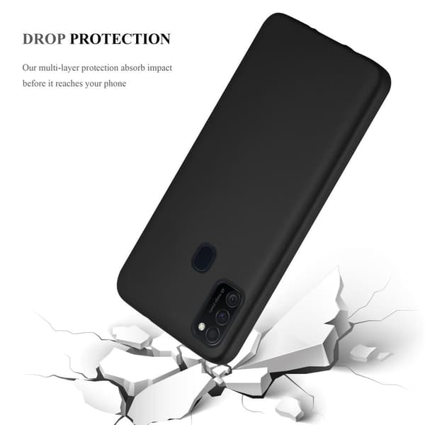 Samsung Galaxy M21 / M30s Skal Fodral Mobilskydd av flexibelt TPU-silikon