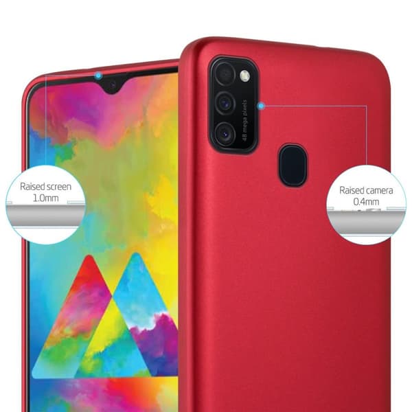 Samsung Galaxy M21 / M30s Skal Fodral Mobilskydd av flexibelt TPU-silikon