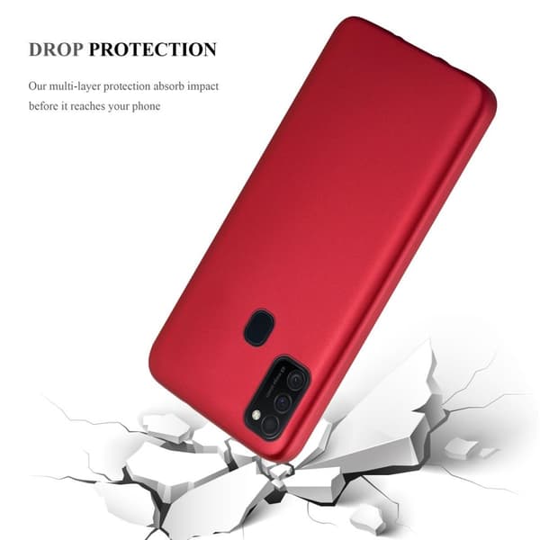 Samsung Galaxy M21 / M30s Skal Fodral Mobilskydd av flexibelt TPU-silikon
