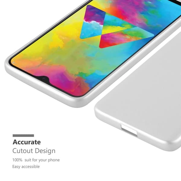 Samsung Galaxy M21 / M30s Skal Fodral Mobilskydd av flexibelt TPU-silikon