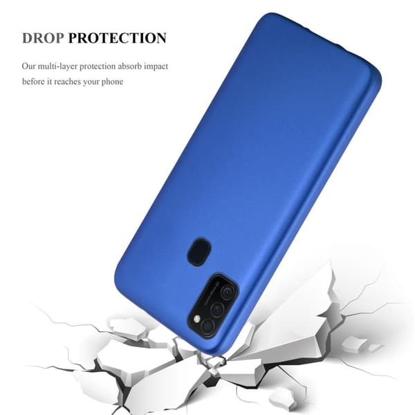 Samsung Galaxy M21 / M30s Skal Fodral Mobilskydd av flexibelt TPU-silikon