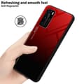 Miniatyrbilde 6 av 7: Deksel til Huawei P40 Silikondeksel av TPU-silikon og bakside av herdet glass