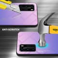 Miniatyrbilde 3 av 7: Deksel til Huawei P40 Silikondeksel av TPU-silikon og bakside av herdet glass