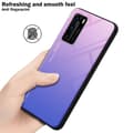 Miniatyrbilde 6 av 7: Deksel til Huawei P40 Silikondeksel av TPU-silikon og bakside av herdet glass