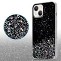 Pikkukuva 5 / 7: iPhone 14 PLUS Suojakuori Suojakotelo joustavasta TPU-silikonista jossa on kimaltelevaa glitteriä