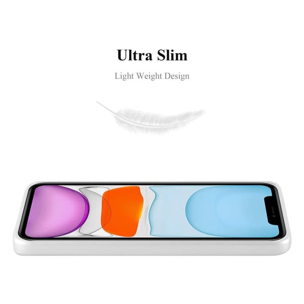 Deksel til iPhone 11 Beskyttelsesdeksel laget av fleksibelt TPU-silikon