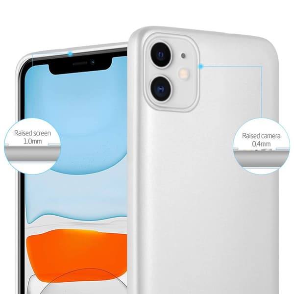 Deksel til iPhone 11 Beskyttelsesdeksel laget av fleksibelt TPU-silikon