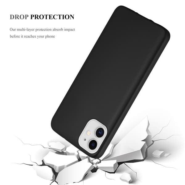 iPhone 11 Skal Fodral Mobilskydd av flexibelt TPU-silikon