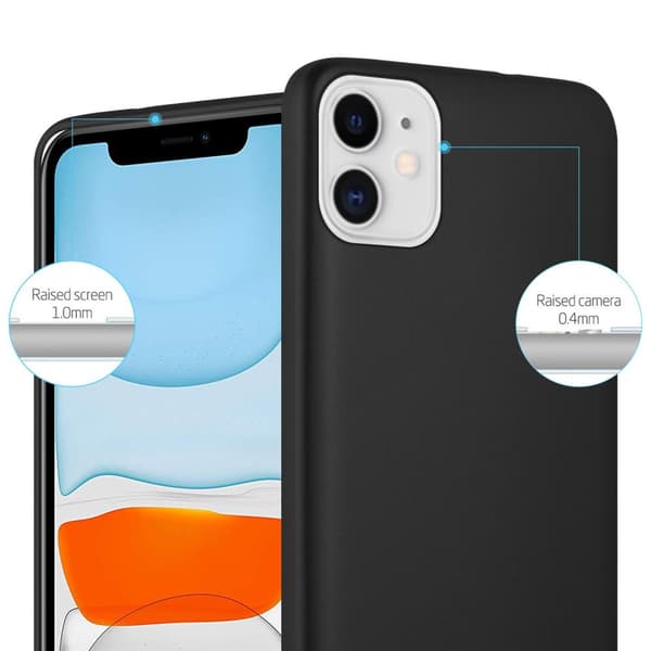 Deksel til iPhone 11 Beskyttelsesdeksel laget av fleksibelt TPU-silikon