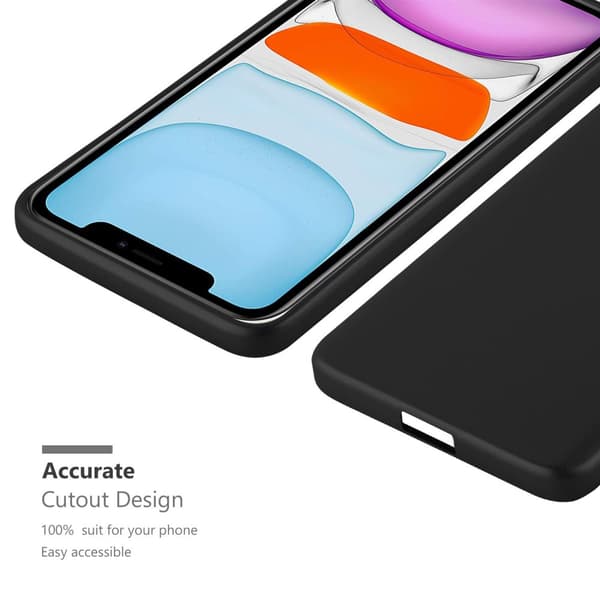 Deksel til iPhone 11 Beskyttelsesdeksel laget av fleksibelt TPU-silikon