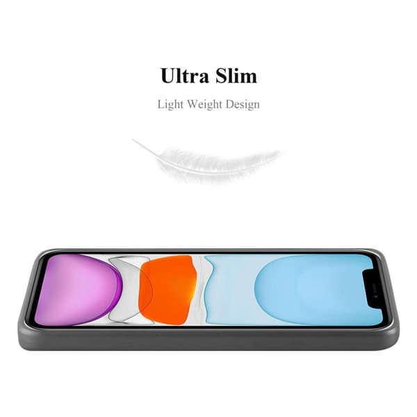 Deksel til iPhone 11 Beskyttelsesdeksel laget av fleksibelt TPU-silikon