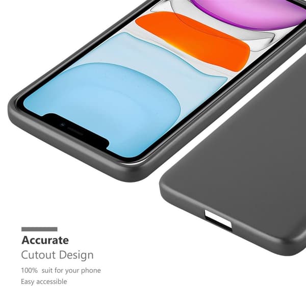 Deksel til iPhone 11 Beskyttelsesdeksel laget av fleksibelt TPU-silikon