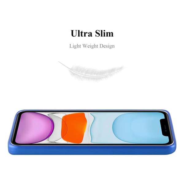 Deksel til iPhone 11 Beskyttelsesdeksel laget av fleksibelt TPU-silikon