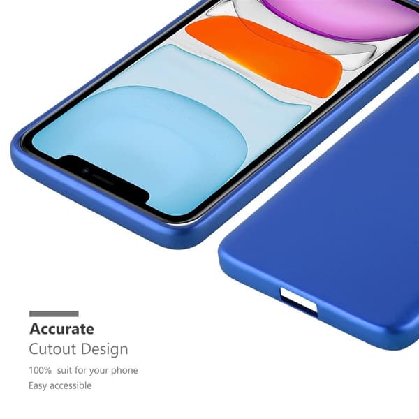 Deksel til iPhone 11 Beskyttelsesdeksel laget av fleksibelt TPU-silikon