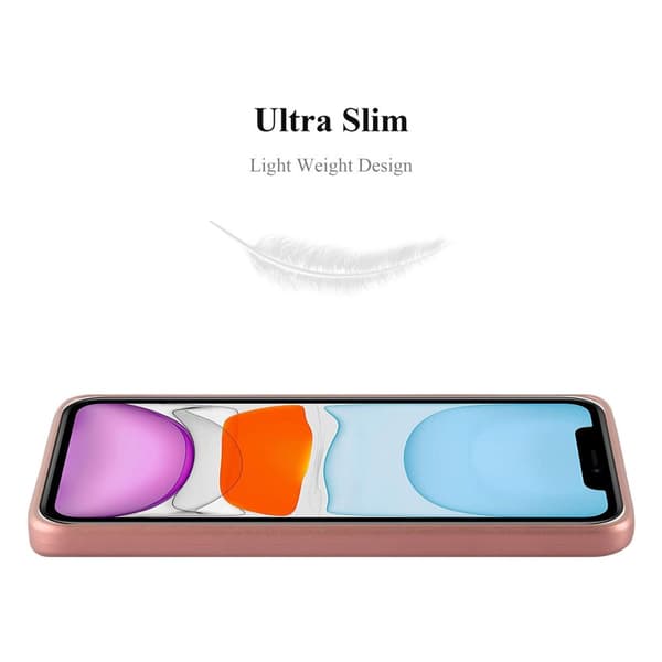 Deksel til iPhone 11 Beskyttelsesdeksel laget av fleksibelt TPU-silikon