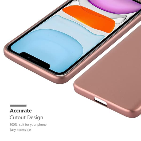 Deksel til iPhone 11 Beskyttelsesdeksel laget av fleksibelt TPU-silikon