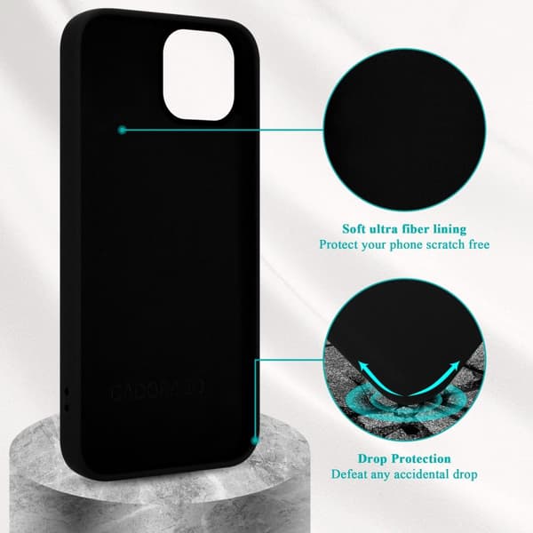 Deksel til iPhone 14 PLUS Silikondeksel TPU Case Cover