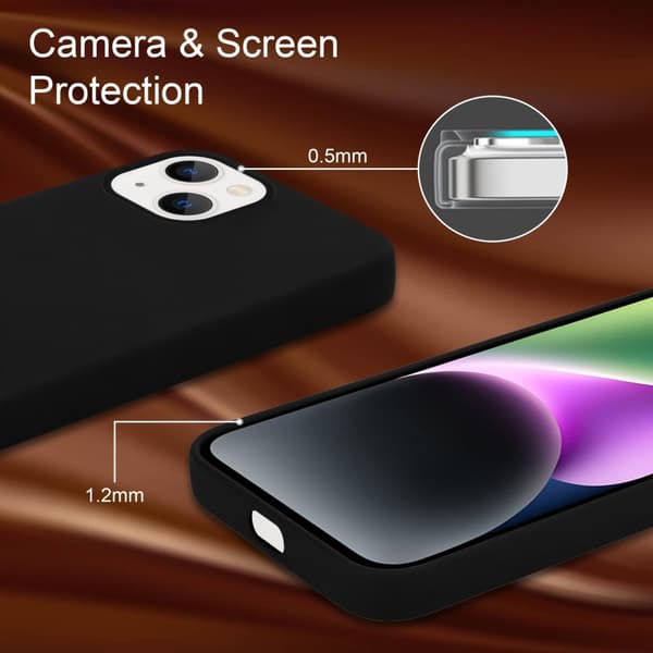 iPhone 14 PLUS Suojakotelo Suojakuori valmistettu joustavasta TPU-silikonista