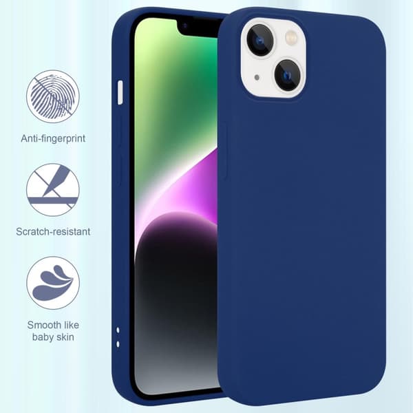 iPhone 14 PLUS Suojakotelo Suojakuori valmistettu joustavasta TPU-silikonista