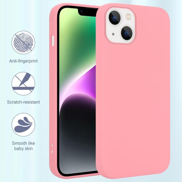 iPhone 14 PLUS Suojakotelo Suojakuori valmistettu joustavasta TPU-silikonista