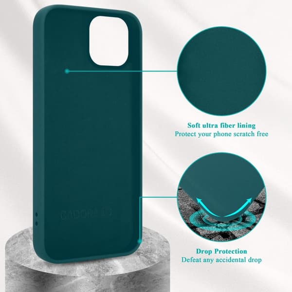 Deksel til iPhone 14 PLUS Silikondeksel TPU Case Cover