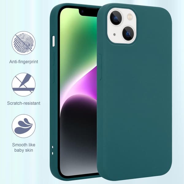 iPhone 14 PLUS Suojakotelo Suojakuori valmistettu joustavasta TPU-silikonista