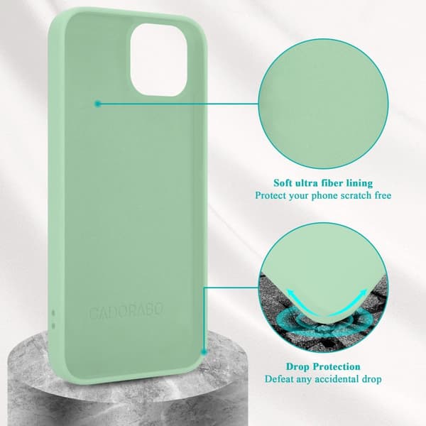 Deksel til iPhone 14 PLUS Silikondeksel TPU Case Cover