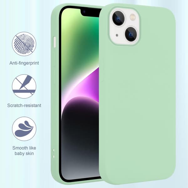 iPhone 14 PLUS Suojakotelo Suojakuori valmistettu joustavasta TPU-silikonista