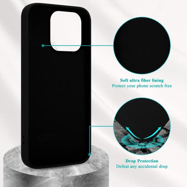 iPhone 14 PRO Suojakotelo Suojakuori valmistettu joustavasta TPU-silikonista