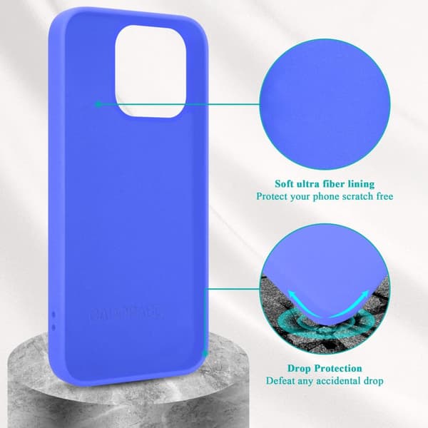 iPhone 14 PRO Suojakotelo Suojakuori valmistettu joustavasta TPU-silikonista
