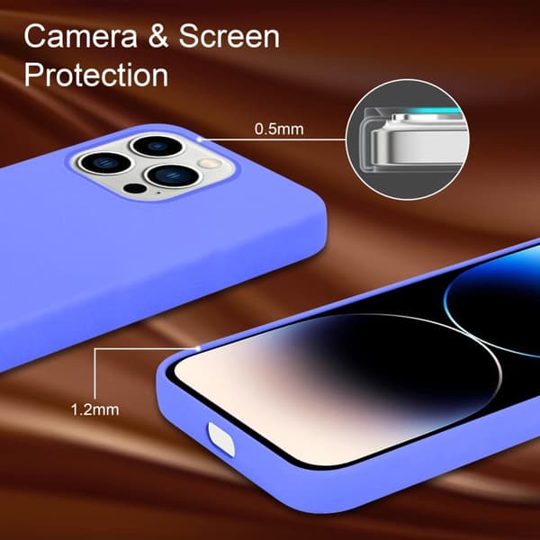 iPhone 14 PRO Suojakotelo Suojakuori valmistettu joustavasta TPU-silikonista