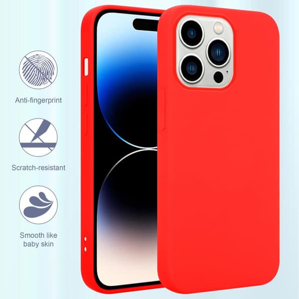 Deksel til iPhone 14 PRO Silikondeksel TPU Case Cover