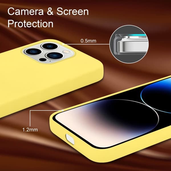 iPhone 14 PRO Suojakotelo Suojakuori valmistettu joustavasta TPU-silikonista