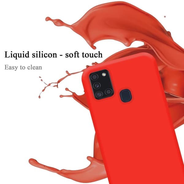 Samsung Galaxy A21s Skal Fodral av flexibelt TPU-silikon Case Cover