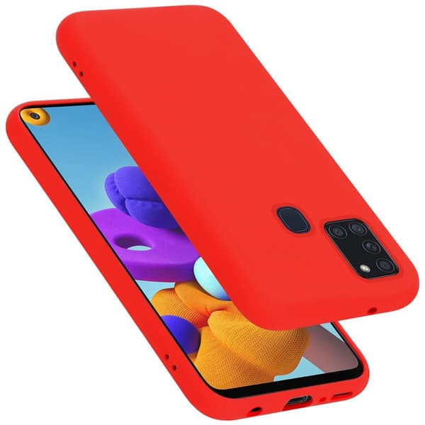 Samsung Galaxy A21s Skal Fodral av flexibelt TPU-silikon Case Cover