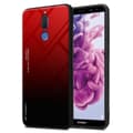 Miniatyrbild 2 av 11: Huawei MATE 10 LITE / NOVA 2i Skal Fodral i två färger av TPU-silikon och baksida av härdat glas Case Cover Mobilskydd