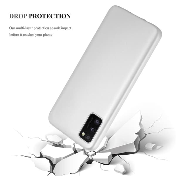 Deksel til Samsung Galaxy A51 4G / M40s Beskyttelsesdeksel laget av fleksibelt TPU-silikon