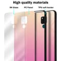 Miniatyrbild 7 av 7: Huawei MATE 20 Skal Fodral i två färger av TPU-silikon och baksida av härdat glas Case Cover Mobilskydd