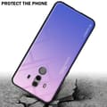 Miniatyrbilde 4 av 7: Deksel til Huawei MATE 10 PRO Silikondeksel av TPU-silikon og bakside av herdet glass